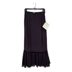 Tea & Scones Women's Rayon Tiered Maxi Skirt - M